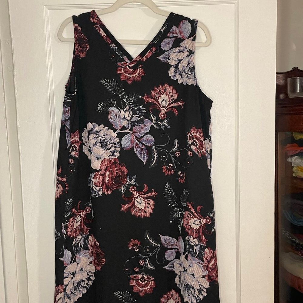 Maurices Floral Shift Dress - Size L